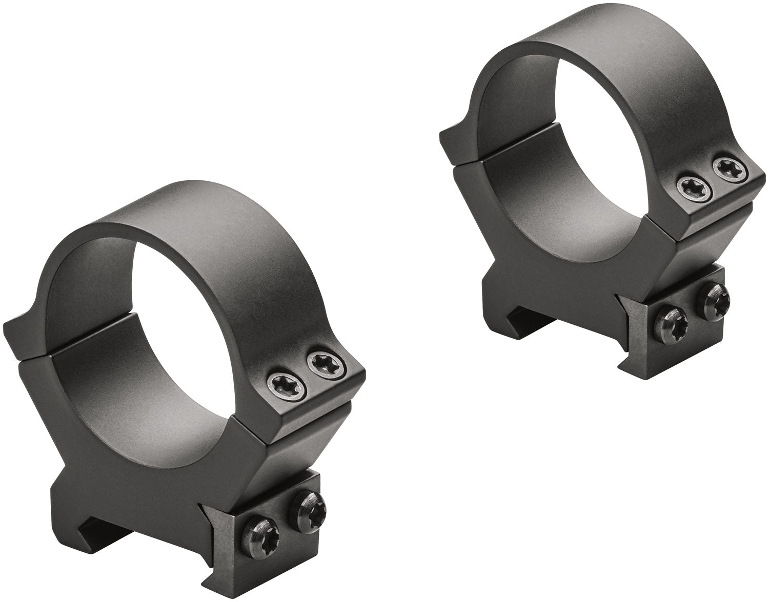 Leupold PRW2 Cross-Slot 30mm Low Scope Rings Matte Black 174083