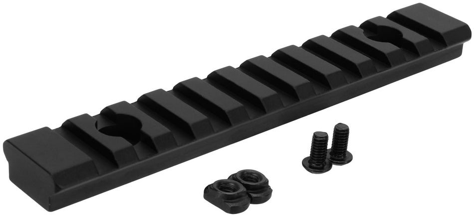 TacFire MAR105L 5" 11-Slot M-LOK Accessory Picatinny Rail Black Anodized