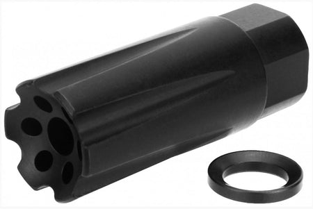 TacFire MZ1020 AR-15 5.56 NATO Linear Compensator Black Nitride 1/2-28 TPI 2.26" OAL
