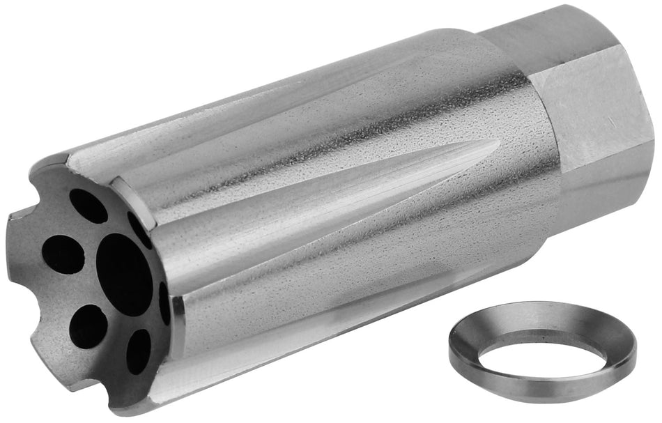 TacFire MZ1020SS AR-15 5.56 NATO Linear Compensator Stainless Steel 1/2-28 TPI 2.05" OAL