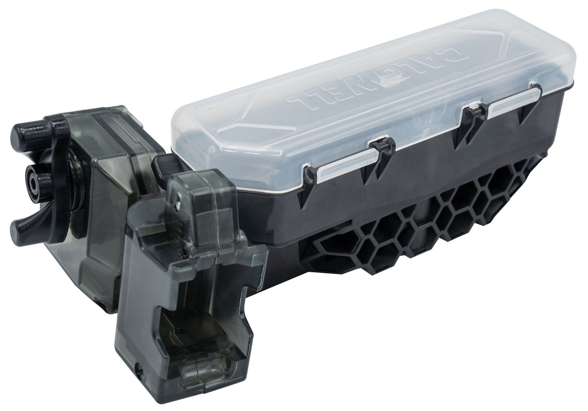 Caldwell Rotary Mag Charger .22 LR 100-Round Loader for 10/22 and T/CR22 Magazines Black Polycarbonate