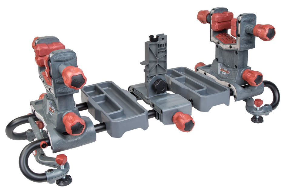 Tipton Ultra Gun Vise Rifle Shotgun Cleaning Vise 110011 Gray Red