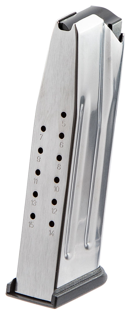 Springfield Armory XD-M XDM5015 15-Round 10mm Auto Stainless Steel Handgun Magazine