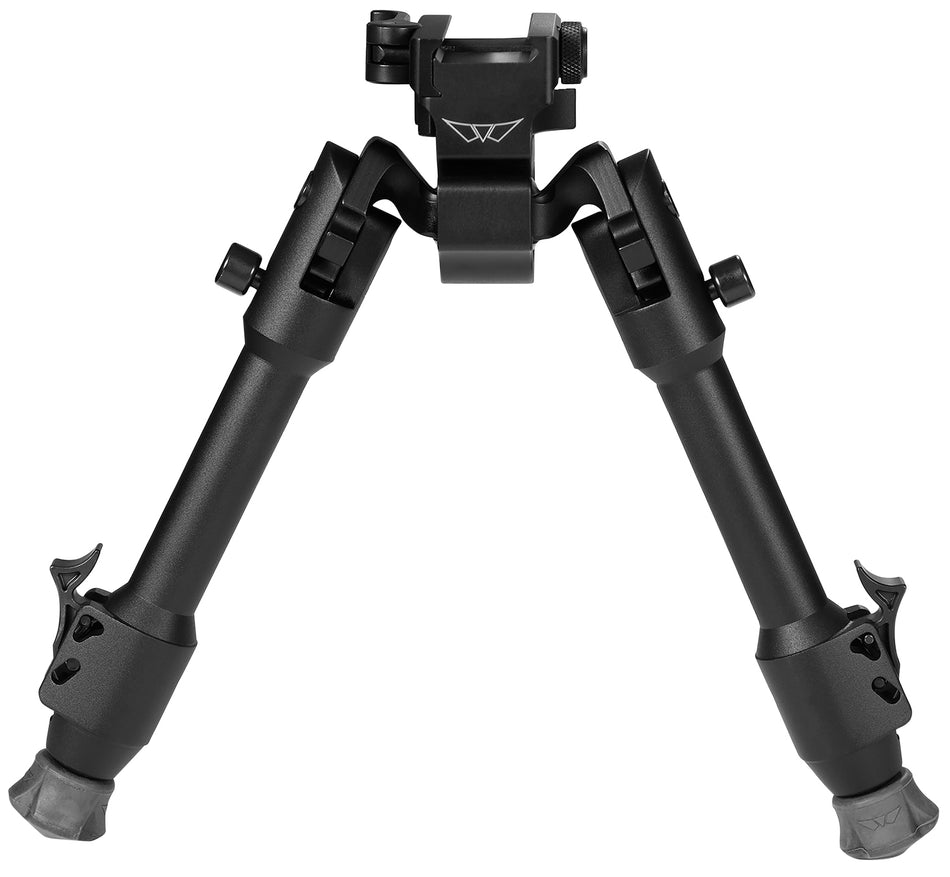 Warne 7901M Skyline Precision Bipod Black Aluminum Picatinny Rail 6.90-9.10" Cant