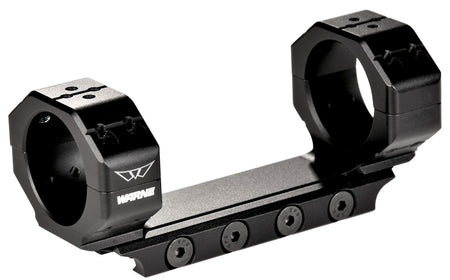 Warne 7821M Skyline Precision Mount Scope Ring Combo Black Anodized 34mm Tube 0 MOA