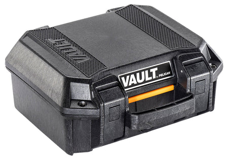 Pelican VCV100 Vault Series Small Handgun Case Black Polyethylene Crushproof