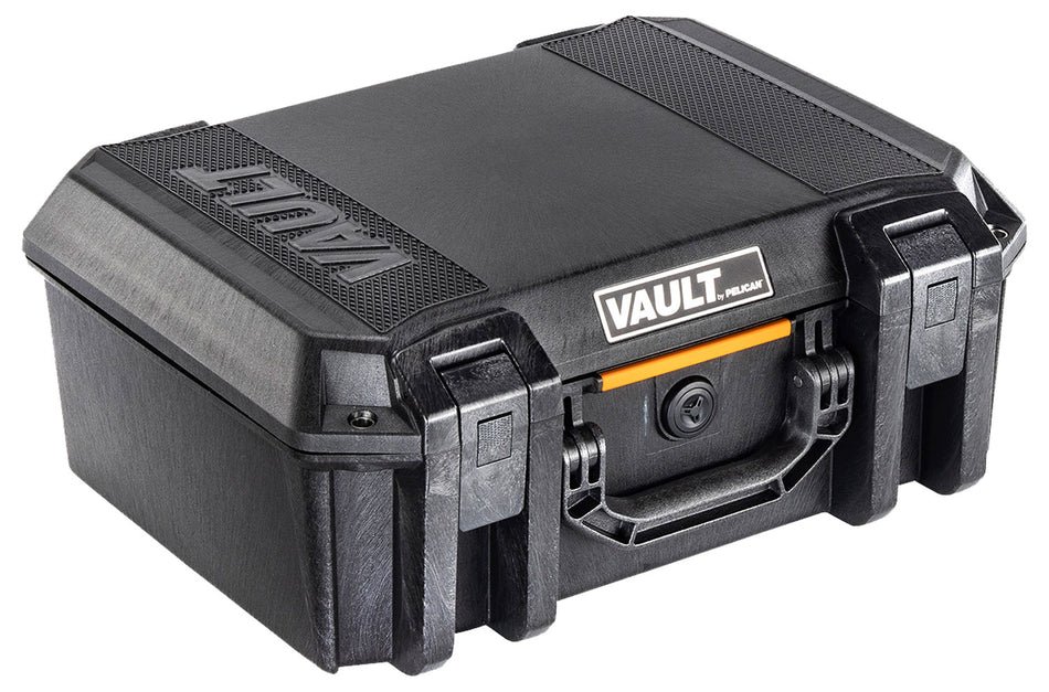 Pelican VCV300 Vault Series Large Case Black Polyethylene 2 Handgun Capacity