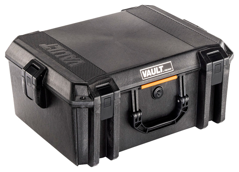 Pelican VCV550 Vault 22" Interior Black Polymer Equipment Case with Push Button Latches