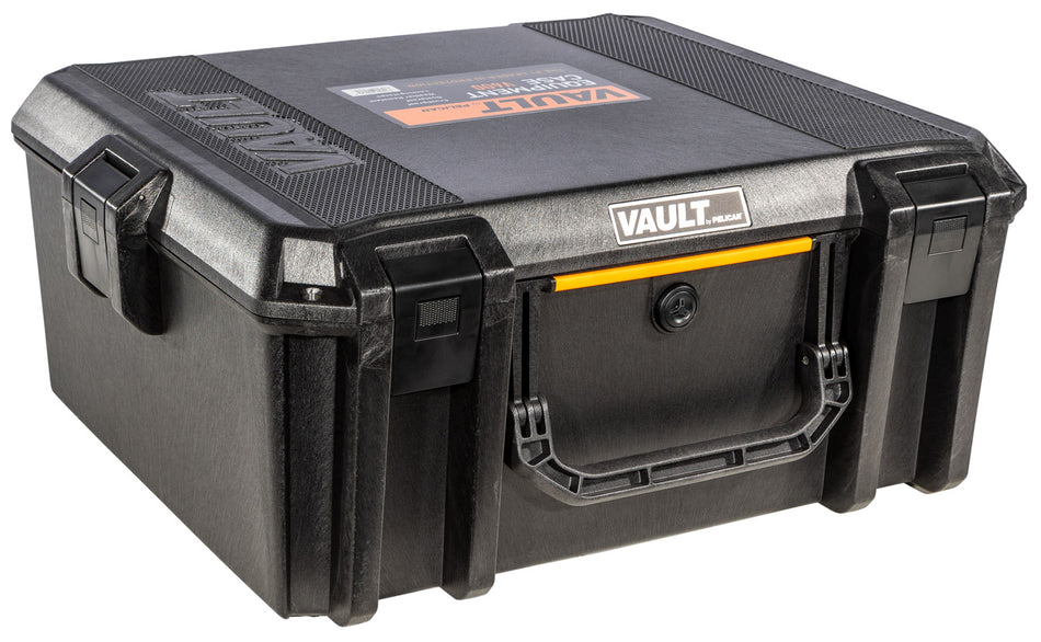 Pelican VCV600 Vault 24" Interior Black Polymer Equipment Case with Push Button Latches
