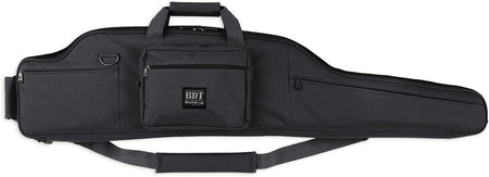 Bulldog BDT Tactical Long Range Scoped Rifle Case 54" Black 600D Polyester Padded Divider