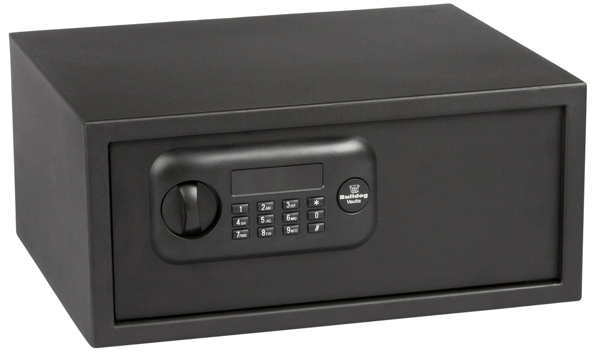 Bulldog BD1035 Standard Laptop Vault Digital Keypad & Key Override Black Steel 17" x 14.50" x 7.70"
