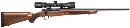 Mossberg Patriot 28028 6.5 Creedmoor Rifle, 22" Fluted Barrel, Walnut Stock, Vortex Crossfire II 3-9x40mm Scope