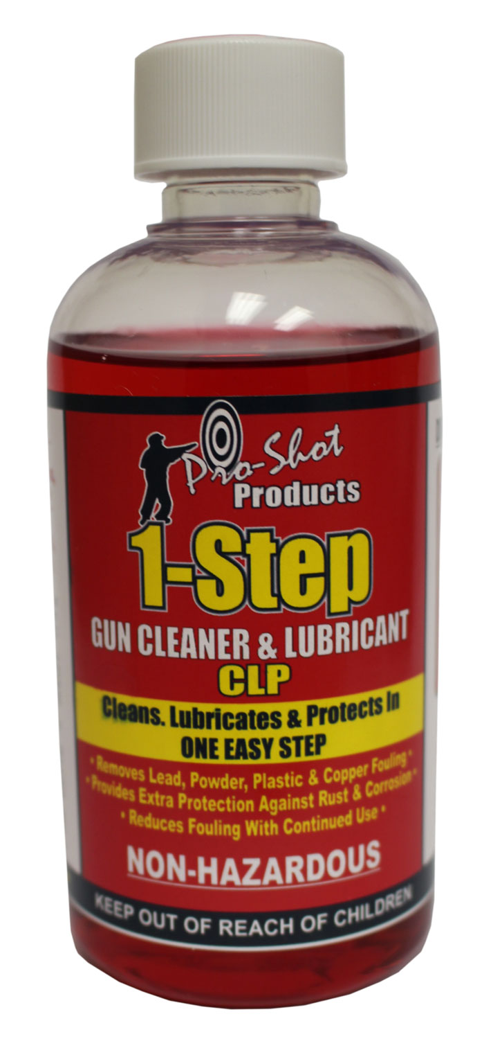 Pro-Shot 1 Step CLP 8 oz. Bottle Firearm Cleaner Lubricant Protectant