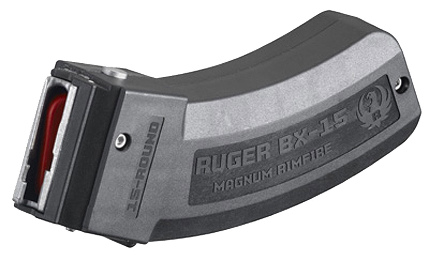 Ruger 90585 BX-15 Magazine 15 Round 17 HMR/22 WMR Ruger American Rimfire/77 Black