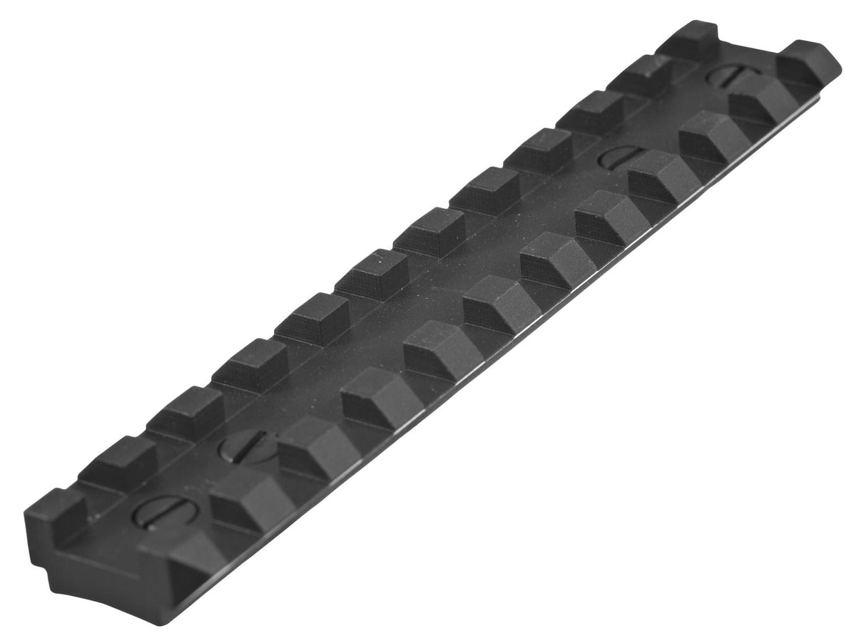Ruger Picatinny Scope Base Rail Black Steel Fits 10/22 and Charger Pistol