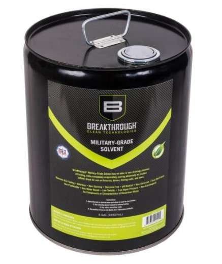 Breakthrough Clean Mil-Grade Gun Solvent 5-Gallon Pail