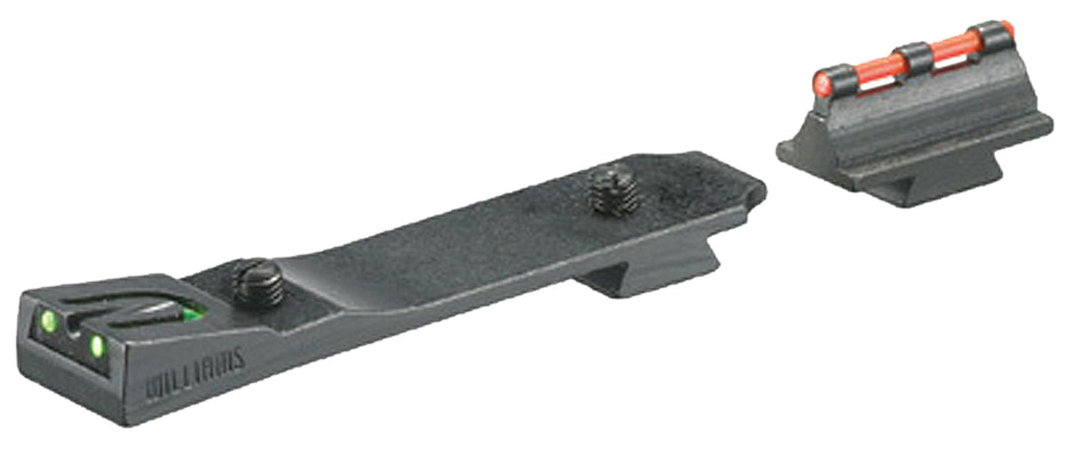 Ruger Fire Sight Set for 10/22 Black Fiber Optic Front & Rear