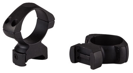 Konus 7400 Steel Riflescope Rings 1" High Matte Black Weaver Picatinny Mount 0 MOA