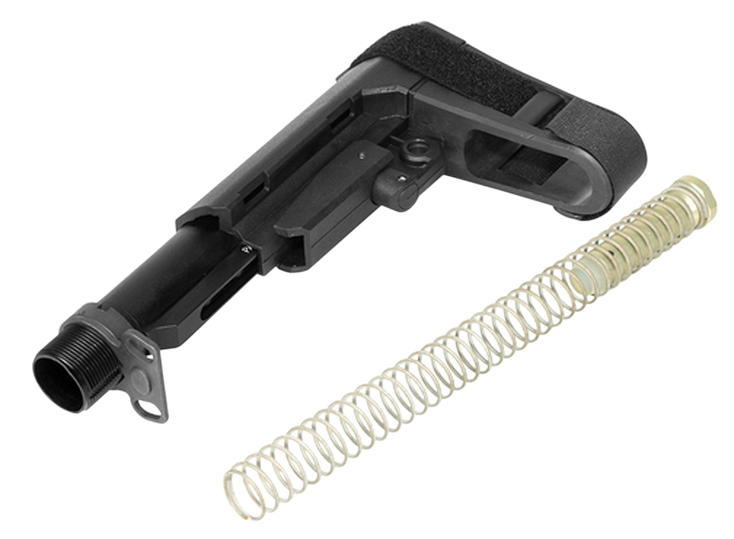CMMG 55CA9F7 AR-Platform RipBrace Pistol Brace Kit, 6-Position, Fastback & P3 Tech, Black