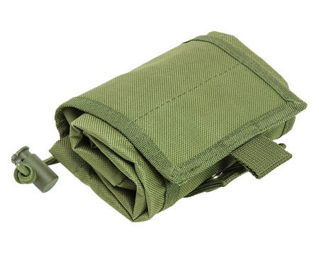 NcStar CVFDP2935G VISM Green Canvas Foldable Dump Pouch for AR/AK Magazines