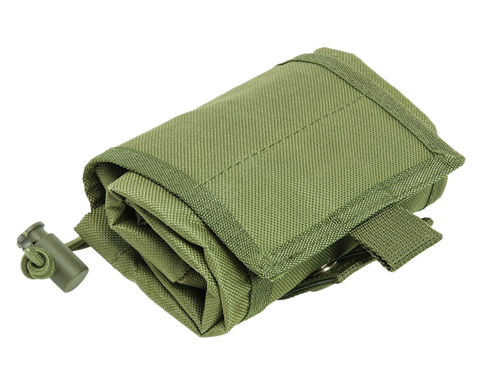 NcStar CVFDP2935G VISM Green Canvas Foldable Dump Pouch for AR/AK Magazines
