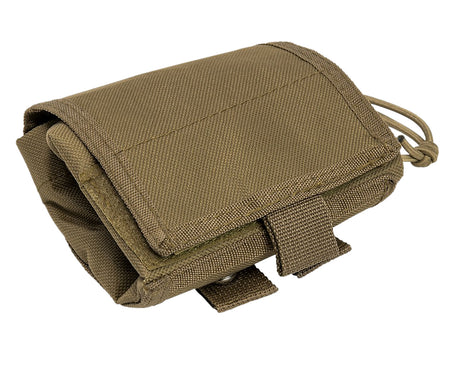 NcStar CVFDP2935T VISM Tan Canvas Foldable Dump Pouch for AR/AK Magazines