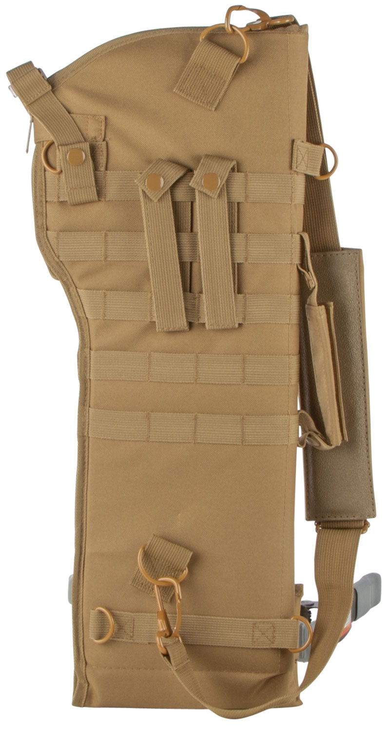 NcStar CVRSCB2919T VISM Rifle Carbine Scabbard Tan Finish with MOLLE Webbing and D-Rings
