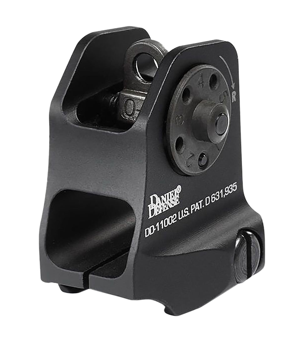 Daniel Defense A1.5 Fixed Rear Sight 1906411002 - Absolute Cowitness Black Anodized
