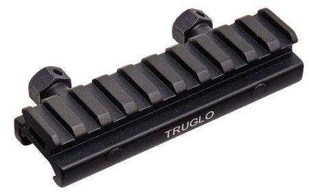 TruGlo Picatinny Riser Optic Mount Black Anodized TG8970B