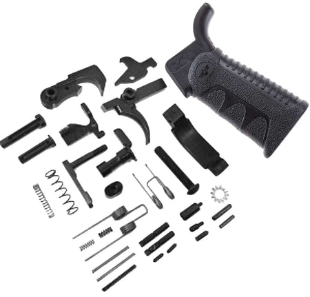 XTech Tactical Enhanced AR Lower Parts Kit XTT117-BLK ATG 2.0 Black