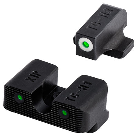 TruGlo Tritium Pro Glock Night Sights Green/Orange Outline Front Green Rear TG231G1AC