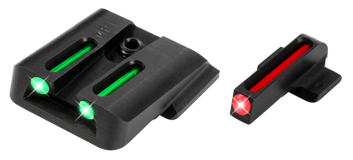 TruGlo TG131MP1 Fiber Optic Tri-Dot Sight Set Red/Green for S&W M&P 380 EZ