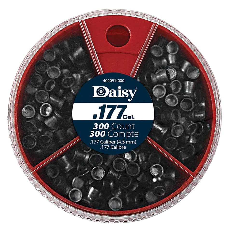 Daisy 987781406 Dial-A-Pellet Premium .177 Caliber Multi-Style Lead Pellet 300 Per Tin