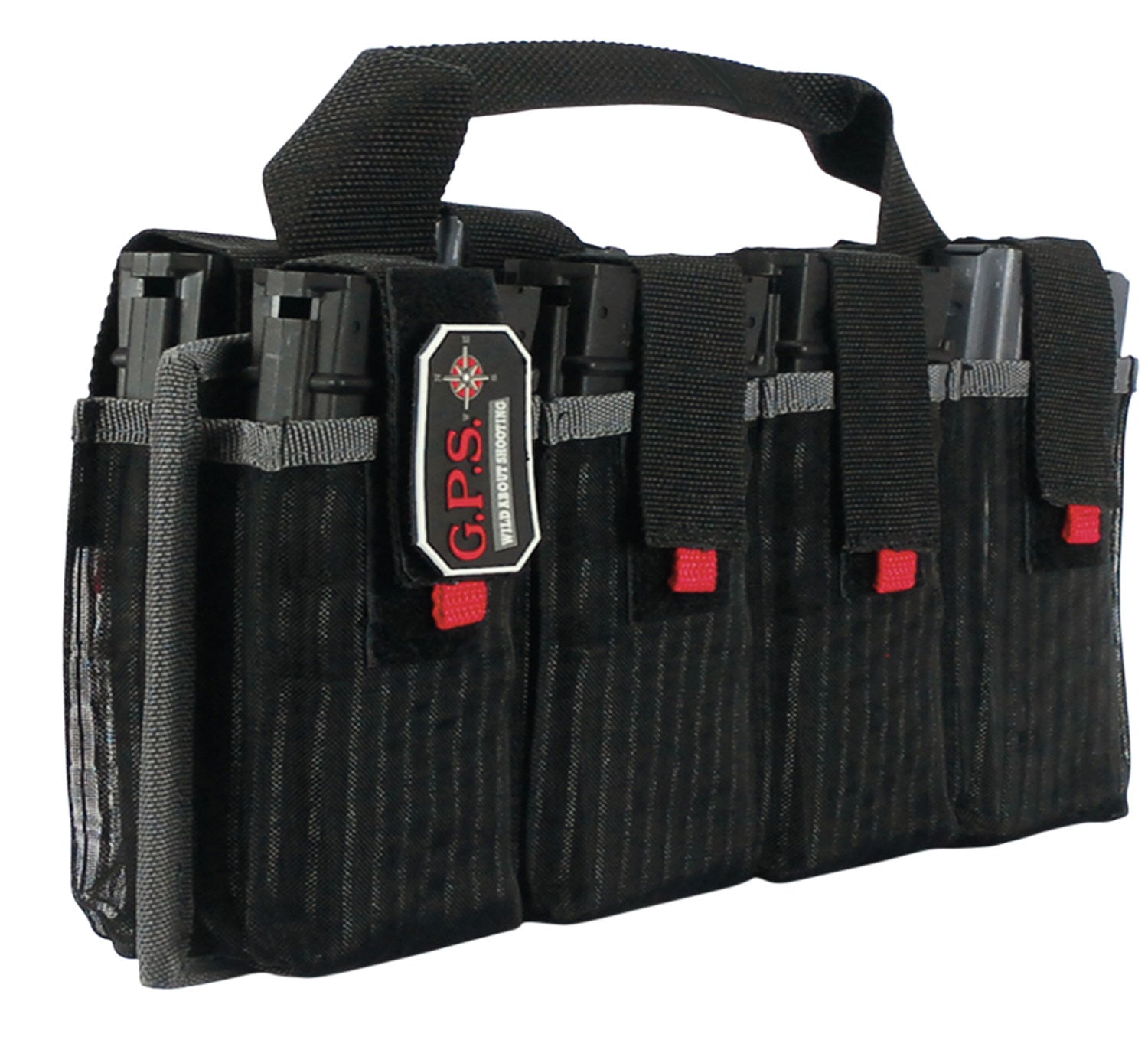 GPS Bags 1365MAG Mag Tote AR Style Black Nylon 8-Magazine Capacity