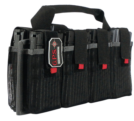 GPS Bags 1365MAG Mag Tote AR Style Black Nylon 8-Magazine Capacity