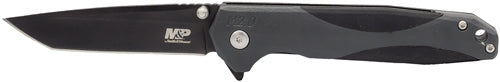 Smith & Wesson M&P M2.0 Finger Flipper Tanto Folding Knife 3.5" 2-Tone