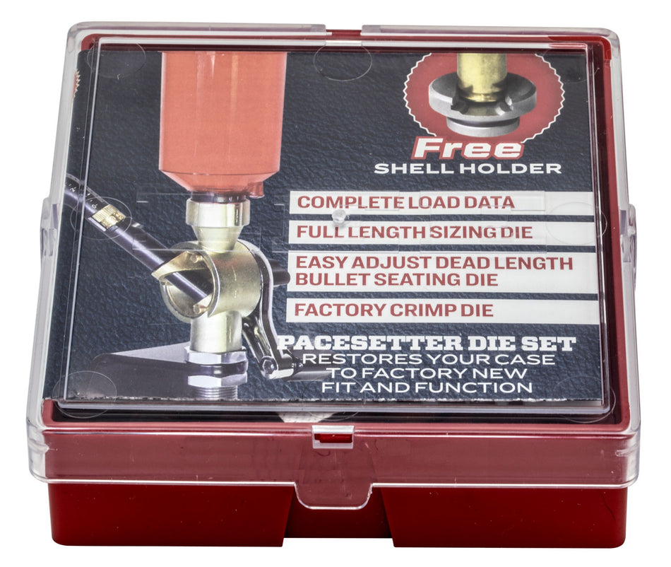 Lee 90066 PaceSetter 3-Die Reloading Set 224 Valkyrie with Factory Crimp Die