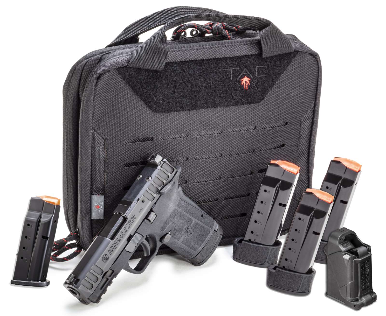 Smith & Wesson Equalizer Range Kit, 9mm, 3.657" Barrel, Tac Six Bag, 10/13/15-Round Mags