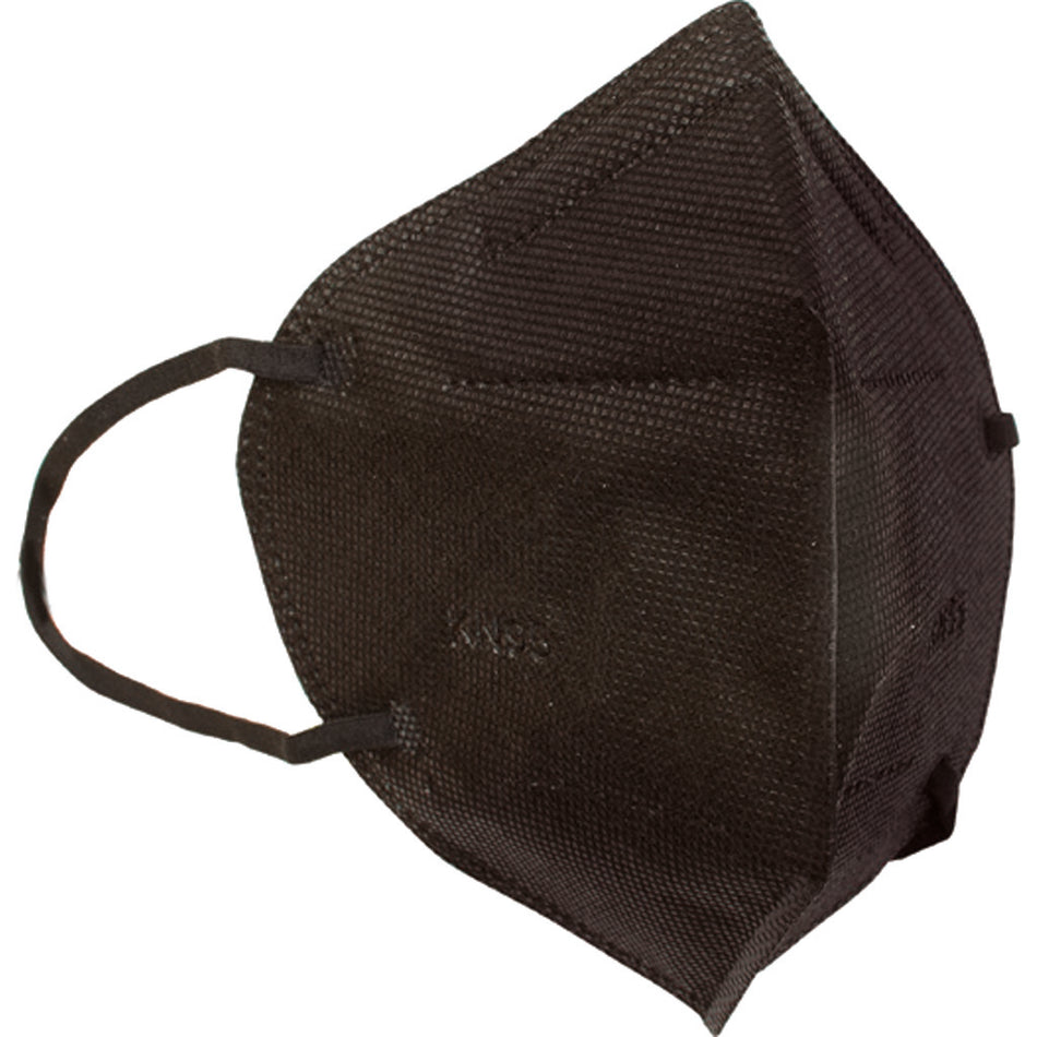KN95 Black Face Mask Clip Strip Pack of 12