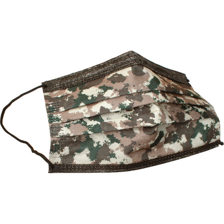 EM95 Face Mask Camo Clip Strip Pack of 12
