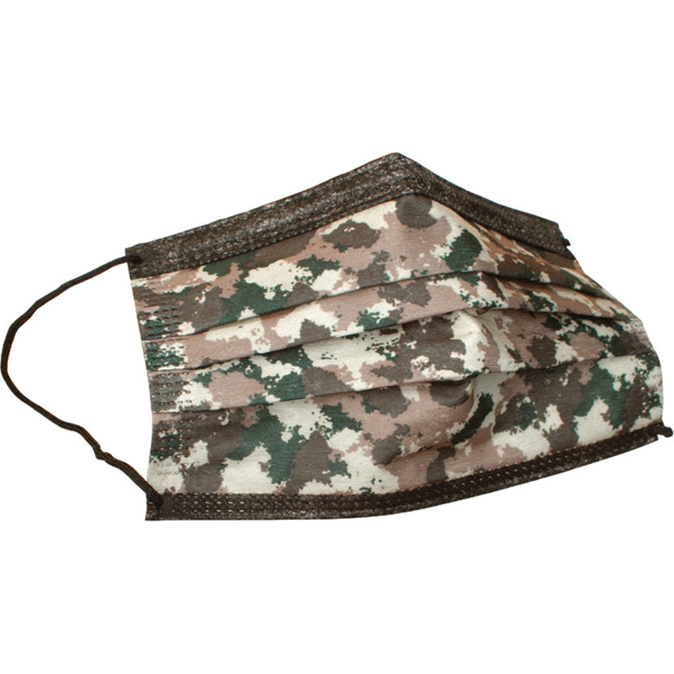 EM95 Face Mask Camo Clip Strip Pack of 12