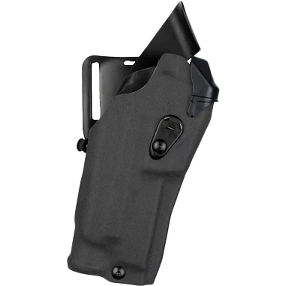 Safariland 6390RDS Mid-Ride OWB Duty Holster Glock 19MOS X300U Plain Black LH