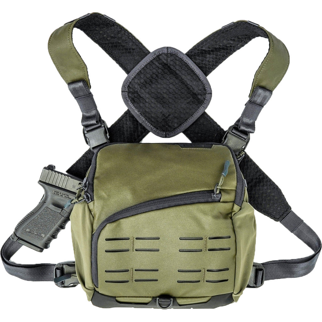 MFT Achro Tactical Chest Pack and Harness Size Small-Large Forest