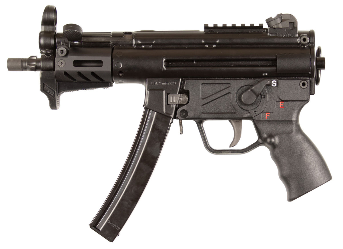 PTR 6039KT 9KT 9mm Luger Pistol 5.16" 30+1 Black Nitride, Threaded 1/2x28 Barrel with Top Rail