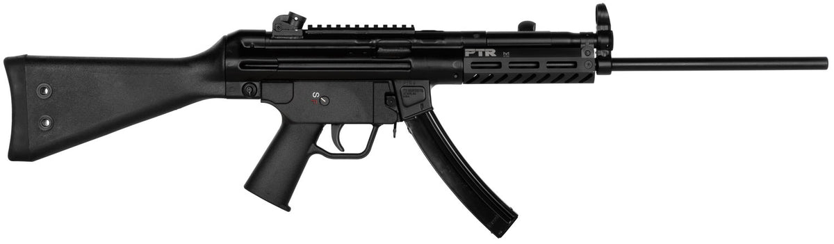 PTR 608 9R Carbine 9mm Luger 30+1 16.20" Black Stainless Barrel with M-LOK Handguard and Fixed Synthetic Stock