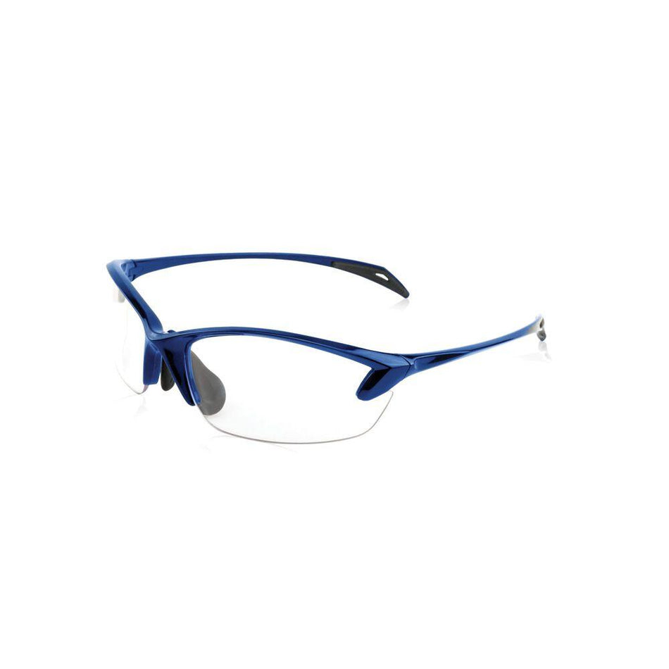 Smith & Wesson Colonel Half Frame Women's Shooting Glasses - Blue/Clear