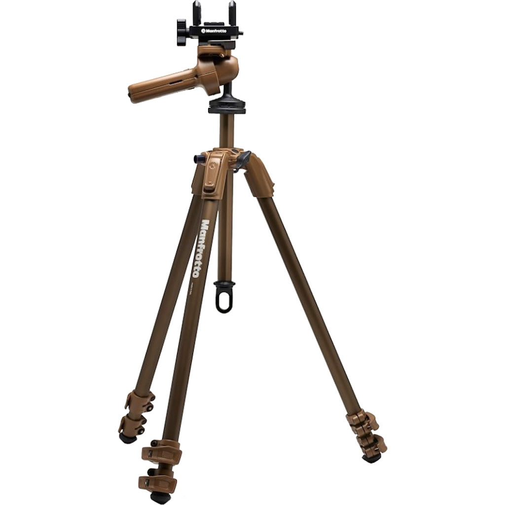Manfrotto Alpha SHOT Tripod Grip Shooting Support Brown