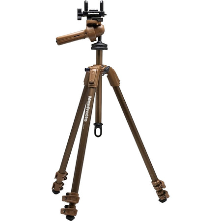 Manfrotto Alpha SHOT Tripod Grip Shooting Support Brown