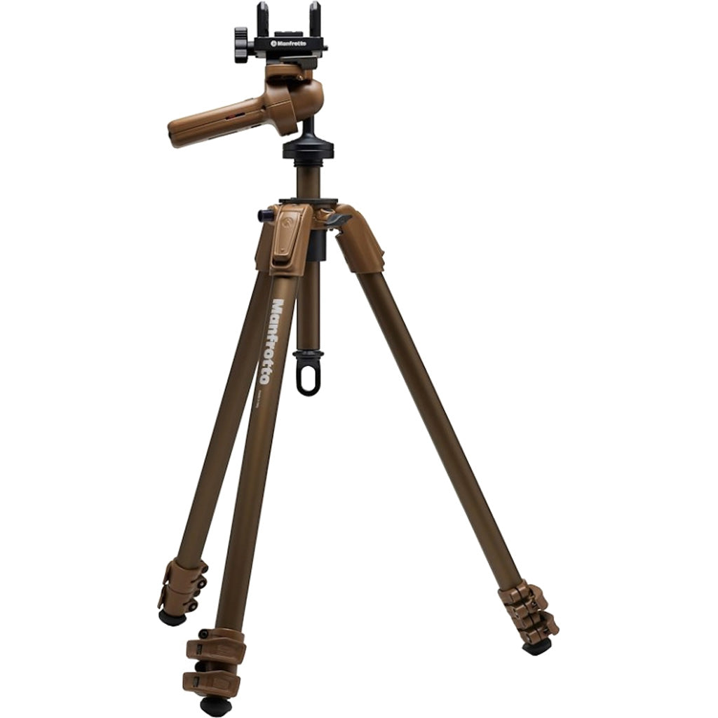 Manfrotto Alpha SHOT Tripod Grip Pro Shooting Support Brown