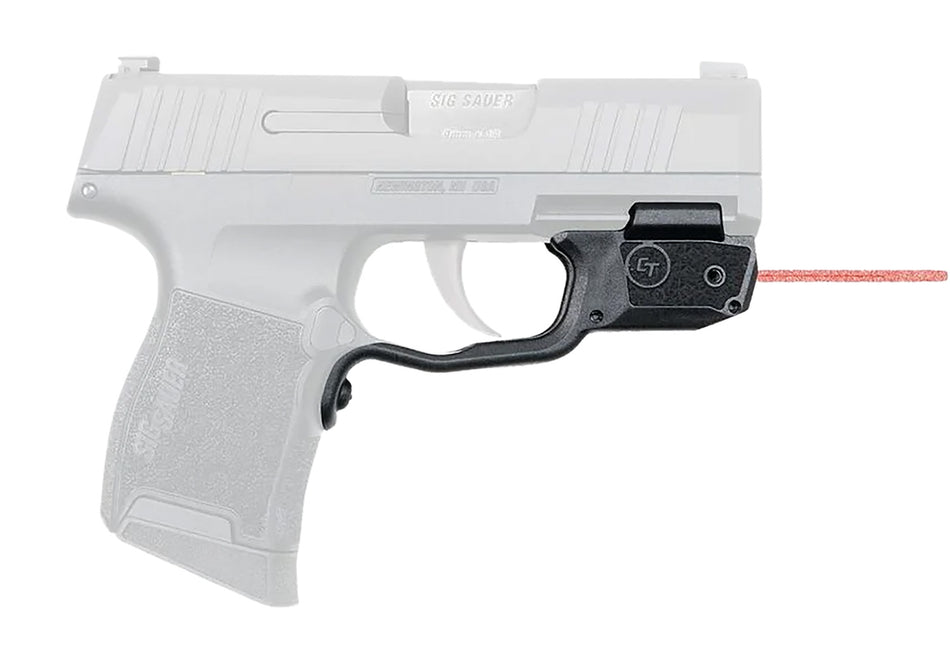 Crimson Trace Laserguard Sig P365/P365XL/P365SAS Red Laser Black Polymer Trigger Guard
